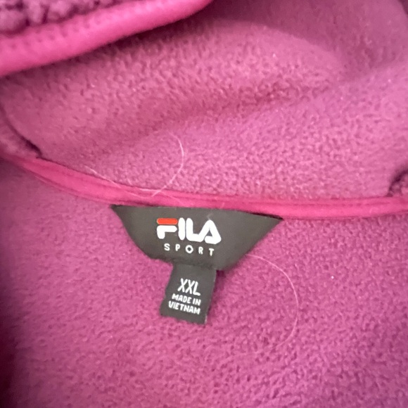Fila Women's Purple Puffer Jacket - Picture 5 of 8